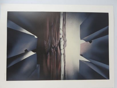 Irena DEDICOVA (1932-1987). The ice cliff....