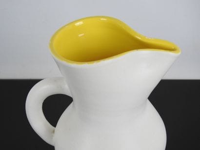 André BAUD (1903 - 1986) : White ceramic...