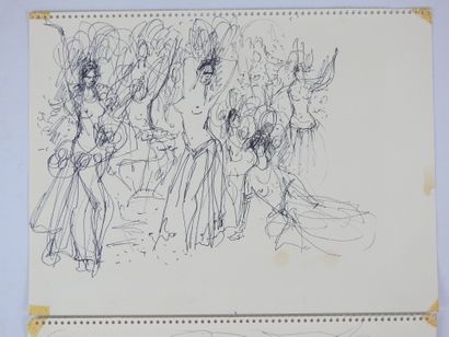 Irena DEDICOVA (1932-1987). Dancers & boats...