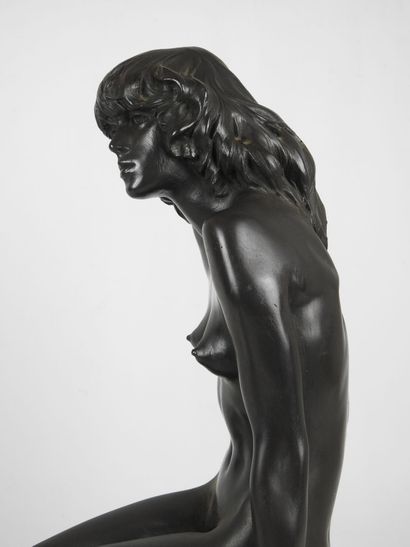 Jacques LE NANTEC (born 1940): Seated nude...