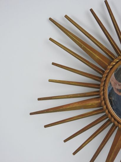CHATY VALLAURIS: Gilded metal 