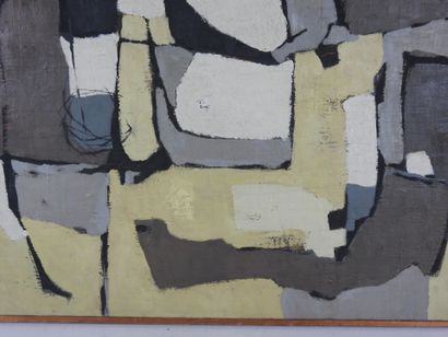 Oscar ZALAMEDA (1930-2010). Grey, white and...