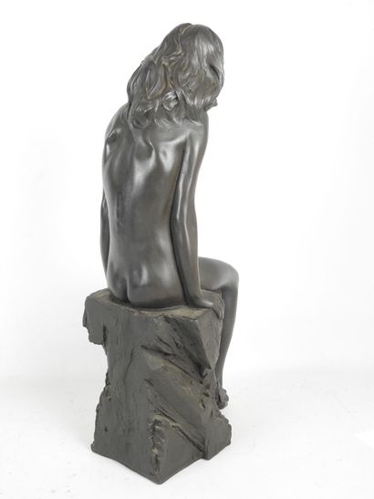 Jacques LE NANTEC (born 1940): Seated nude...
