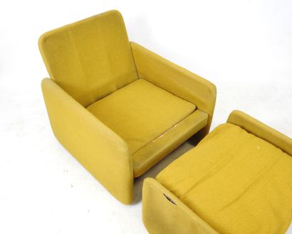 STEINER (publisher): Armchair and ottoman...