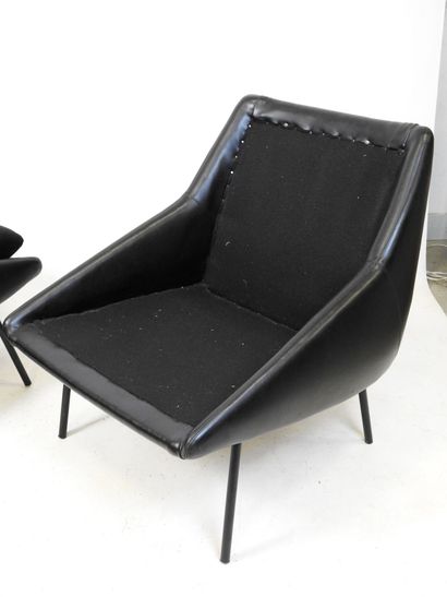 STEINER (editor) : Pair of armchairs model...
