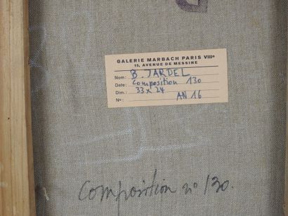 Bernard JARDEL (1923-1984): 
Composition...