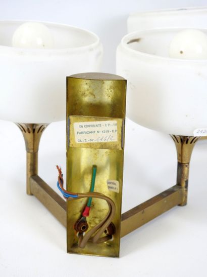 Gaetano SCIOLARI (1927-1994): Three brass...