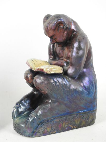 Jean BAROL (1873-1966) for Montières. Rare...