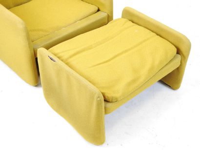 STEINER (publisher): Armchair and ottoman...
