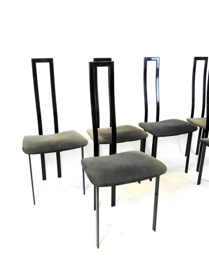 Giorgio CATTELAN (20th - 21st)
Six chairs...