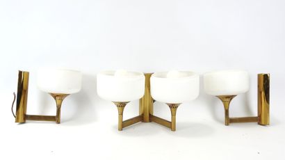 Gaetano SCIOLARI (1927-1994): Three brass...