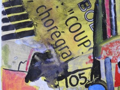 COLLAGE. Mixed media. 21 x 14.5 cm. 
Provenance:...