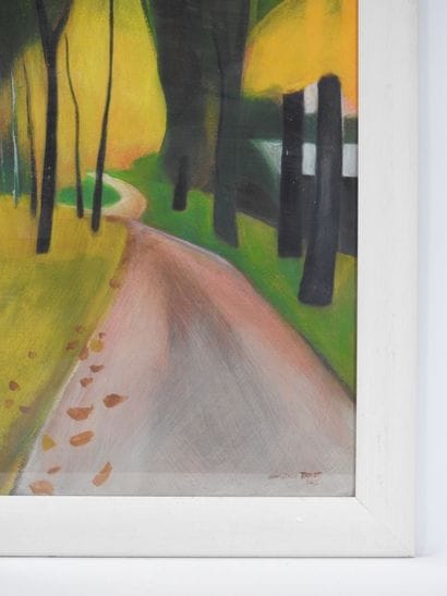 Sébastien TOURET (b. Marolles, 1950): Landscape...