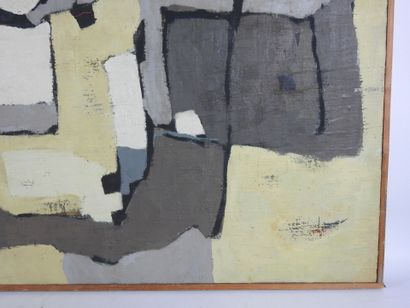 Oscar ZALAMEDA (1930-2010). Grey, white and...