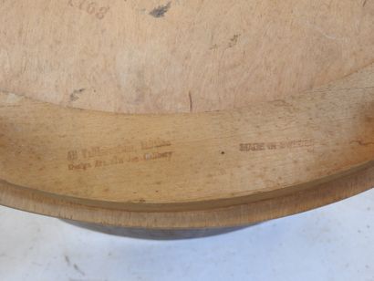 Jan HALBERG (Sweden). Two teak chairs. Circa...