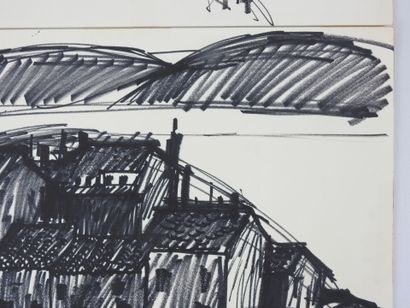 Irena DEDICOVA (1932-1987). Alley of trees...