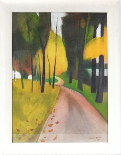 Sébastien TOURET (b. Marolles, 1950): Landscape...