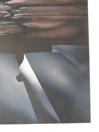 Irena DEDICOVA (1932-1987). The ice cliff....