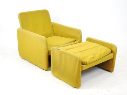 STEINER (publisher): Armchair and ottoman...