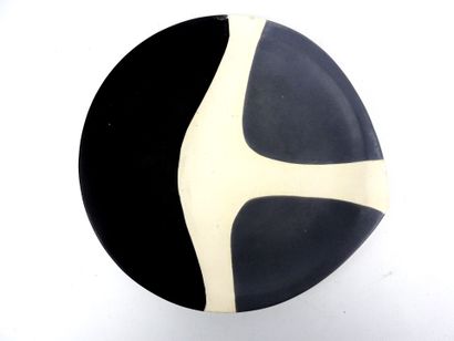 Mado JOLAIN (1921-2019): Black, gray and...