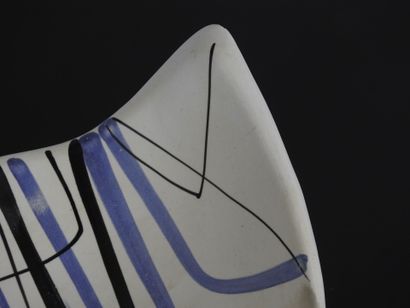 Roger CAPRON (1922-2006): Modernist 'Marine'...