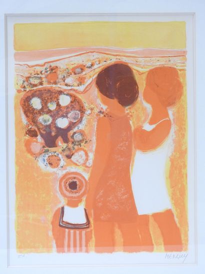 Frédéric MENGUY (1927-2007). Personnages...