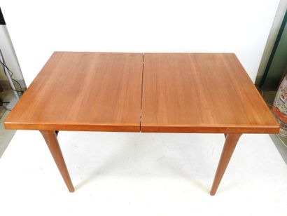 Dining room table in exotic wood, Scandinavian...