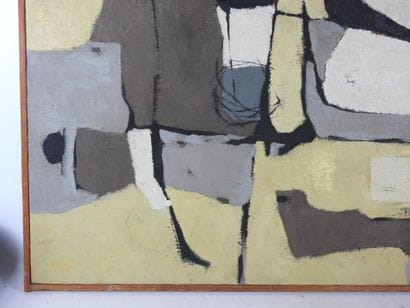 Oscar ZALAMEDA (1930-2010). Grey, white and...