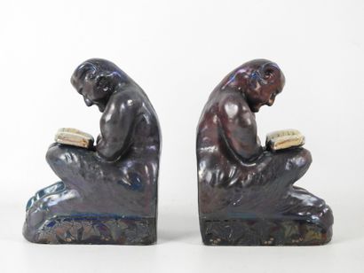 Jean BAROL (1873-1966) for Montières. Rare...