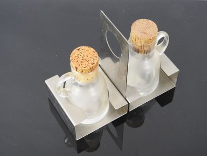 François MONNET (b. 1946): Stainless steel...