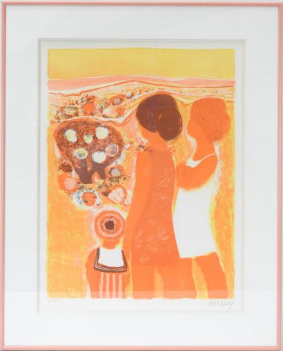 Frédéric MENGUY (1927-2007). Personnages...