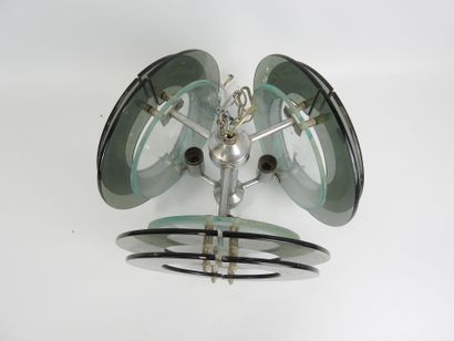 FONTANA ARTE (in the style): Suspension lamp...