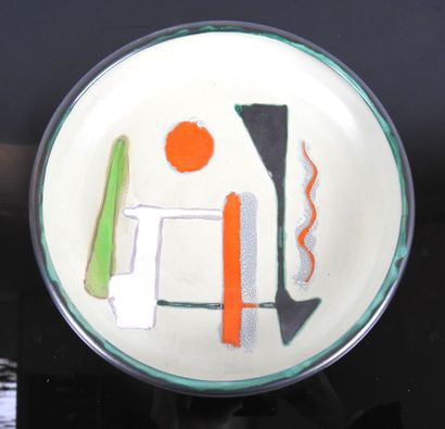 Jean AUSTRUY (1910-2012): Ceramic bowl with...