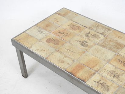 Roger CAPRON (1922-2006). Coffee table with...