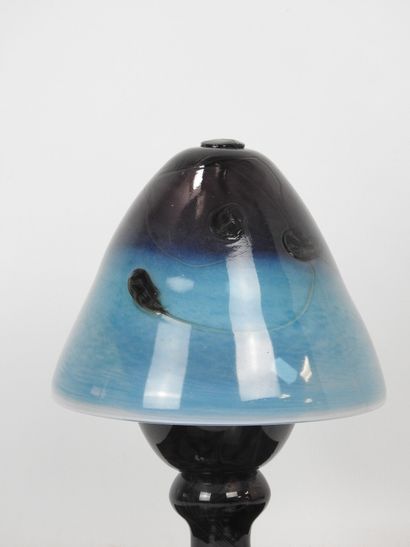 Patrick LEPAGE (1949-2015): Covered glass...
