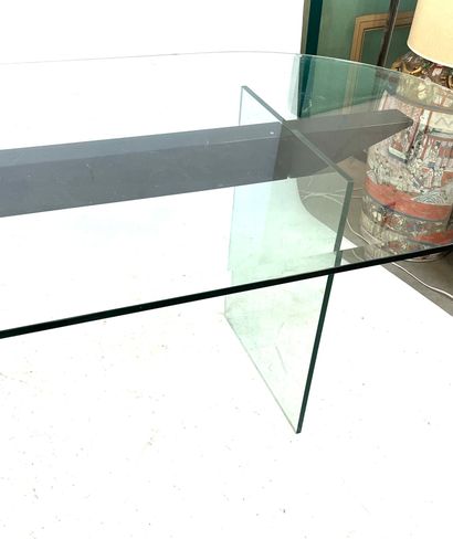 CATTELAN - Italy: Dining table, thick oval...