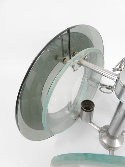 FONTANA ARTE (in the style): Suspension lamp...