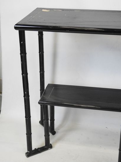 Jacques GRANGE CREATION: Pair of two-top...