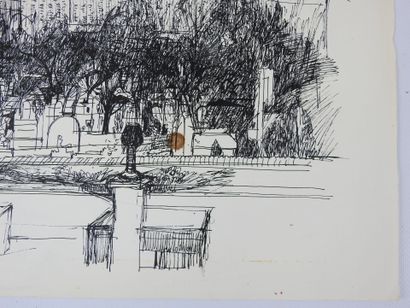 Irena DEDICOVA (1932-1987). Animated square....