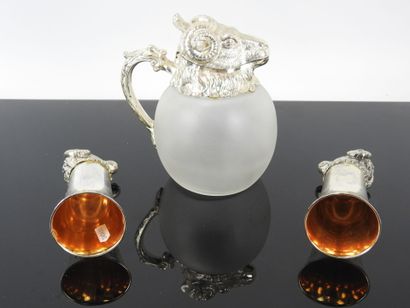 GUCCI (in the style): Pitcher and two drinking...