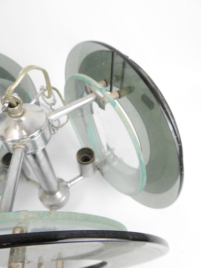 FONTANA ARTE (in the style): Suspension lamp...