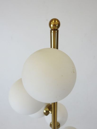 STILNOVO (in the style): Metal floor lamp...