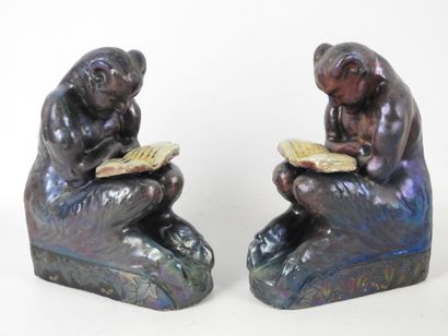 Jean BAROL (1873-1966) for Montières. Rare...