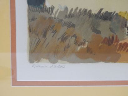 Yves BRAYER (1907-1990): Montagne Provençale....