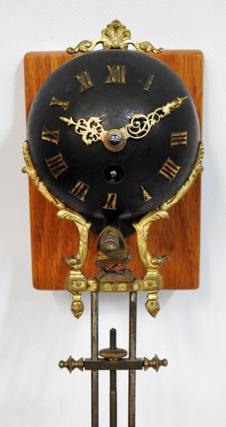 Balancier de pendule dite mystérieuse en...