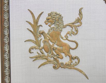 Grille pare-feu de forme rectangulaire en...