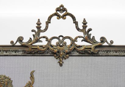 Grille pare-feu de forme rectangulaire en...