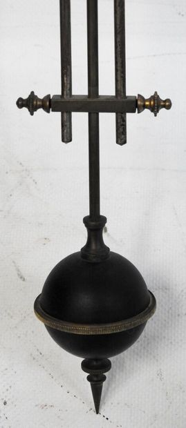 Balancier de pendule dite mystérieuse en...