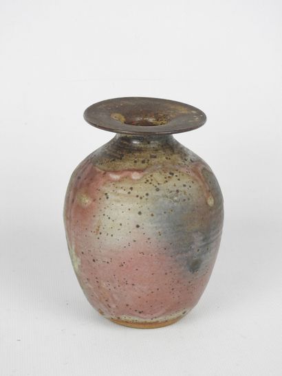 TROTRO (XXth): Baluster-shaped vase with...