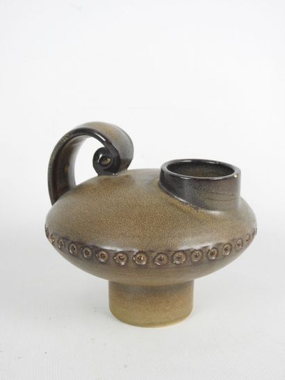 ARTCERAM: Photophore - lamp base in glazed...